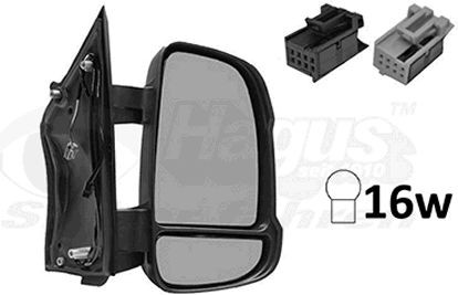 Buitenspiegel VAN WEZEL 0983828 VAN WEZEL 0983828: Spiegel Peugeot 807 2003