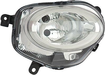 VAN WEZEL Frontlykter 1614958 Kjørelys PORSCHE VAN WEZEL 1614958