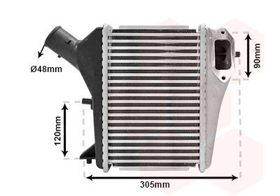 VAN WEZEL Intercooler 25014702 Intercooler Honda EU, EP, EV 25014702 VAN WEZEL