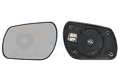 VAN WEZEL Sklo vonkajżieho zrkadla 2740837 2740837 Sklo spätného zrkadla MAZDA 5 VAN WEZEL