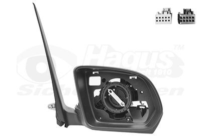 VAN WEZEL Sidespeil 3082824 VAN WEZEL 3082824 Ytterspeil Mercedes W123 originale pris