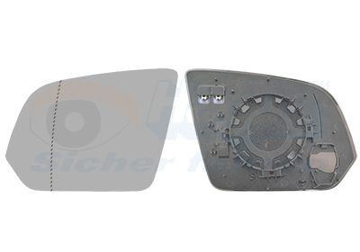 Miroir de rétroviseur VAN WEZEL 3082837 VAN WEZEL 3082837 Glace de rétroviseur Mercedes-Benz Classe V 2016