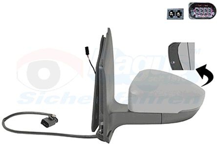 Sidespeil VAN WEZEL 5702807 VAN WEZEL 5702807 Sladrespeil høyre og venstre Skoda CITIGO 2021
