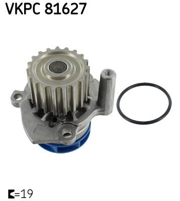 SKF Waterpomp VKPC 81627 Jeep WILLYS Waterpomp SKF VKPC 81627
