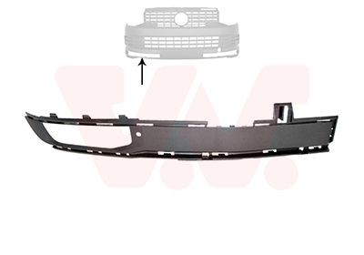 VAN WEZEL Griglia paraurti 5791594 VAN WEZEL 5791594 costo Griglia paraurti VW T6 Transporter originale