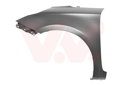 VAN WEZEL Hjulskjerm 8352657 VAN WEZEL 8352657 originale Skvettskjerm Kia Carens 4 hva koster