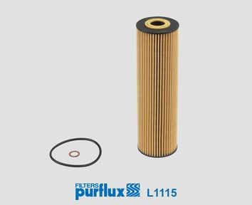 PURFLUX Oljefilter L1115 Byta Oljefilter Mercedes C140 kostnad PURFLUX L1115