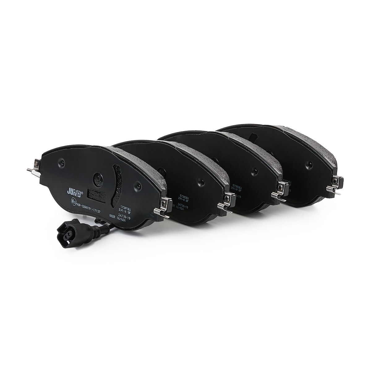 JURID Brake pad set 573838J 573838J JURID disc pads for INFINITI