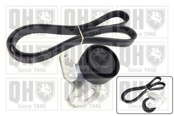 QUINTON HAZELL Kit Cinghie Poly-V QDK116 QUINTON HAZELL QDK116 Kit cinghie poly-v Nissan Micra K12 prezzo