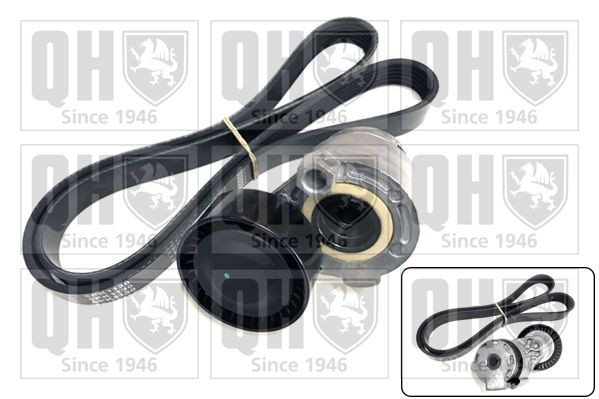 QUINTON HAZELL Jogo de correias trapezoidais estriadas QDK117 QDK117 QUINTON HAZELL Jogo de correias trapezoidais estriadas Nissan baratos