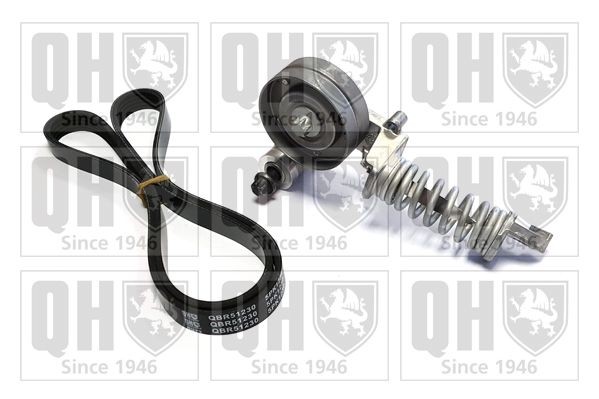 Σετ ιμάντων poly-V QUINTON HAZELL QDK118 QUINTON HAZELL QDK118: Κιτ ιμάντα κίνησης Opel AGILA 2000