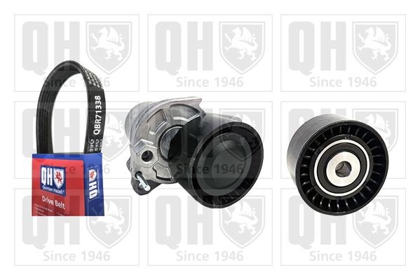 QUINTON HAZELL Soonrihmakomplekt QDK131 QUINTON HAZELL QDK131 Soonrihmakomplekt Vivaro Avatava Veoauto / Šassii (X82) hind