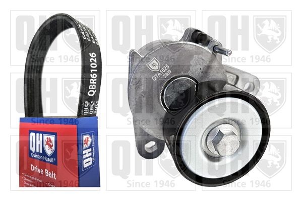 Ķīļrievu siksnu komplekts QUINTON HAZELL QDK132 QUINTON HAZELL QDK132: Ķīļrievu siksnu komplekts Seat TOLEDO 2017