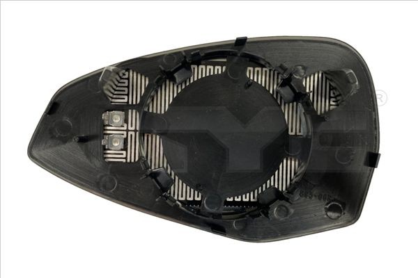 TYC Spejlglas, udvendig spejl 302-0111-1 Spejlglas AUDI TYC 302-0111-1