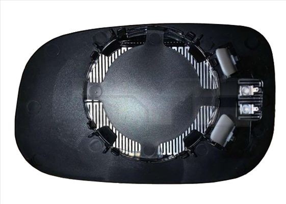 Spiegelglas, buitenspiegel TYC 338-0041-1 TYC 338-0041-1 Autospiegels VOLVO S60 2001