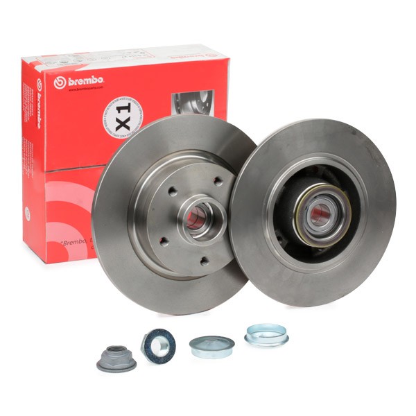 BREMBO Brake disc 08.B391.27 BREMBO 08.B391.27 WIESMANN MF rear brake discs