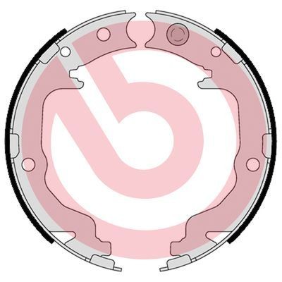 BREMBO Bremseskosett, håndbrems S 11 511 S 11 511 Håndbremse CITROËN XSARA BREMBO