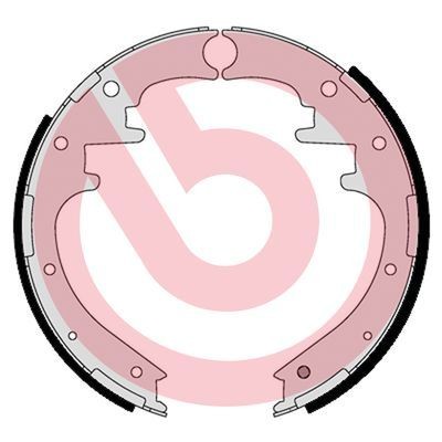 BREMBO Bremsebakkesæt S 24 554 S 24 554 Tromlebremser FORD USA EDGE BREMBO