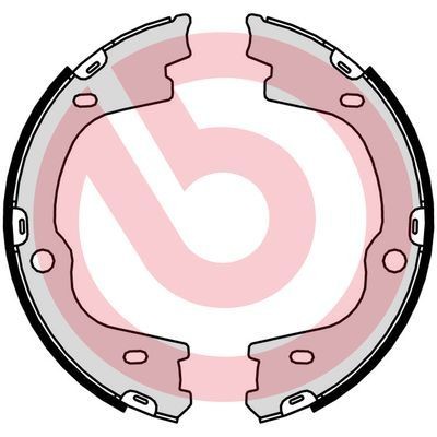 BREMBO Bremžu loku kompl., Stāvbremze S 30 544 cena Bremžu loku stāvbremze Hyundai TQ S 30 544 BREMBO