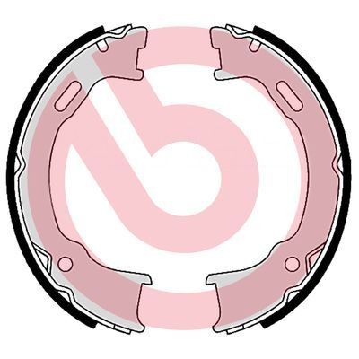 BREMBO Piduriklotside komplekt, seisupidur S 37 509 BREMBO S 37 509 Piduriklotside seisupidur SAAB 9-7X originaal