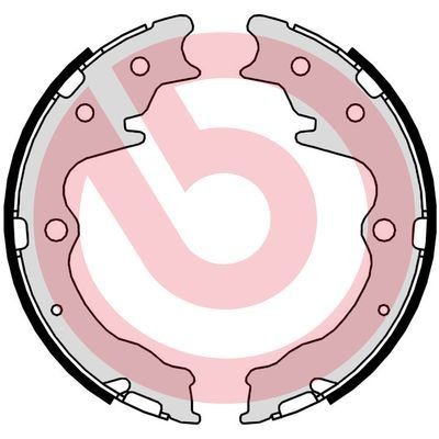 BREMBO Piduriklotside komplekt, seisupidur S 49 526 BREMBO S 49 526 Piduriklotside seisupidur 2 Hatchback (DL, DJ) originaal hind