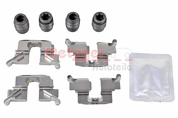 METZGER Monteringssett, bremseklosser 109-0047 109-0047 METZGER Tibehørsett, skivebremse belegg Lancia billige