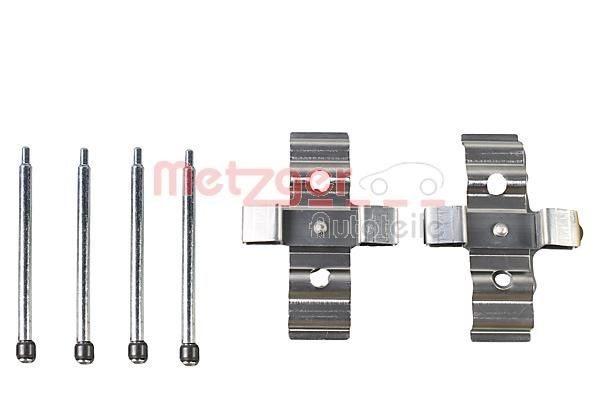 METZGER Monteringssett, bremseklosser 109-0054 Tibehørsett, skivebremse belegg METZGER MATERIA 109-0054 billige