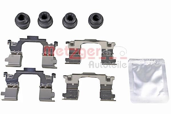 METZGER Monteringssett, bremseklosser 109-0061 Tibehørsett, skivebremse belegg METZGER Nissan 300 ZX 109-0061