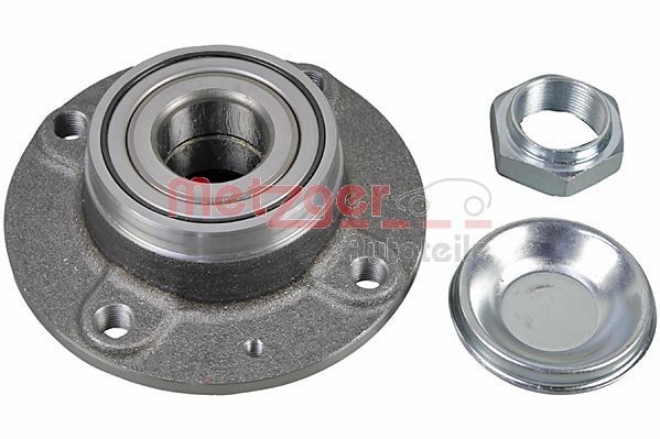 METZGER Pyöränlaakerisarja WM 3587 Pyöränlaakerisarja METZGER ilman ABS-sensorirengasta, Pyörännavalla