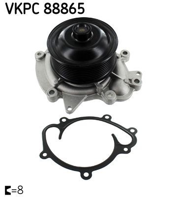 Waterpomp SKF VKPC 88865 SKF VKPC 88865 Koelwaterpomp MERCEDES-BENZ M-Klasse 2007
