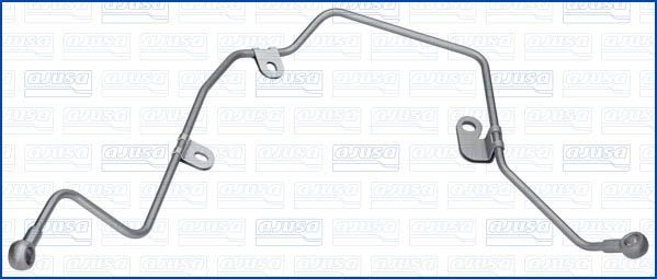 AJUSA Oljeledning, lader OP10697 AJUSA OP10697 Oljeledning lader Smart 450 Cabrio billige