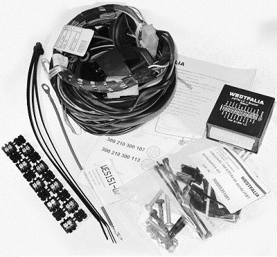 WESTFALIA 300210300113 Elektrikomplekt, haakeseade WESTFALIA 300210300113 Elektrikomplekt, haakeseade