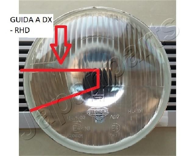 JAPANPARTS Gruppo ottico, Faro principale GN-006R GN-006R costo Fari anteriori JAPANPARTS Volkswagen BEETLE