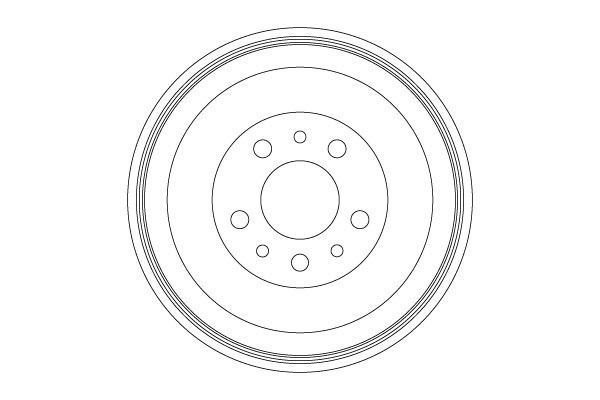 TRW Tambour de frein DB4563 Tambour de frein TRW ZAFIRA DB4563 pas cher