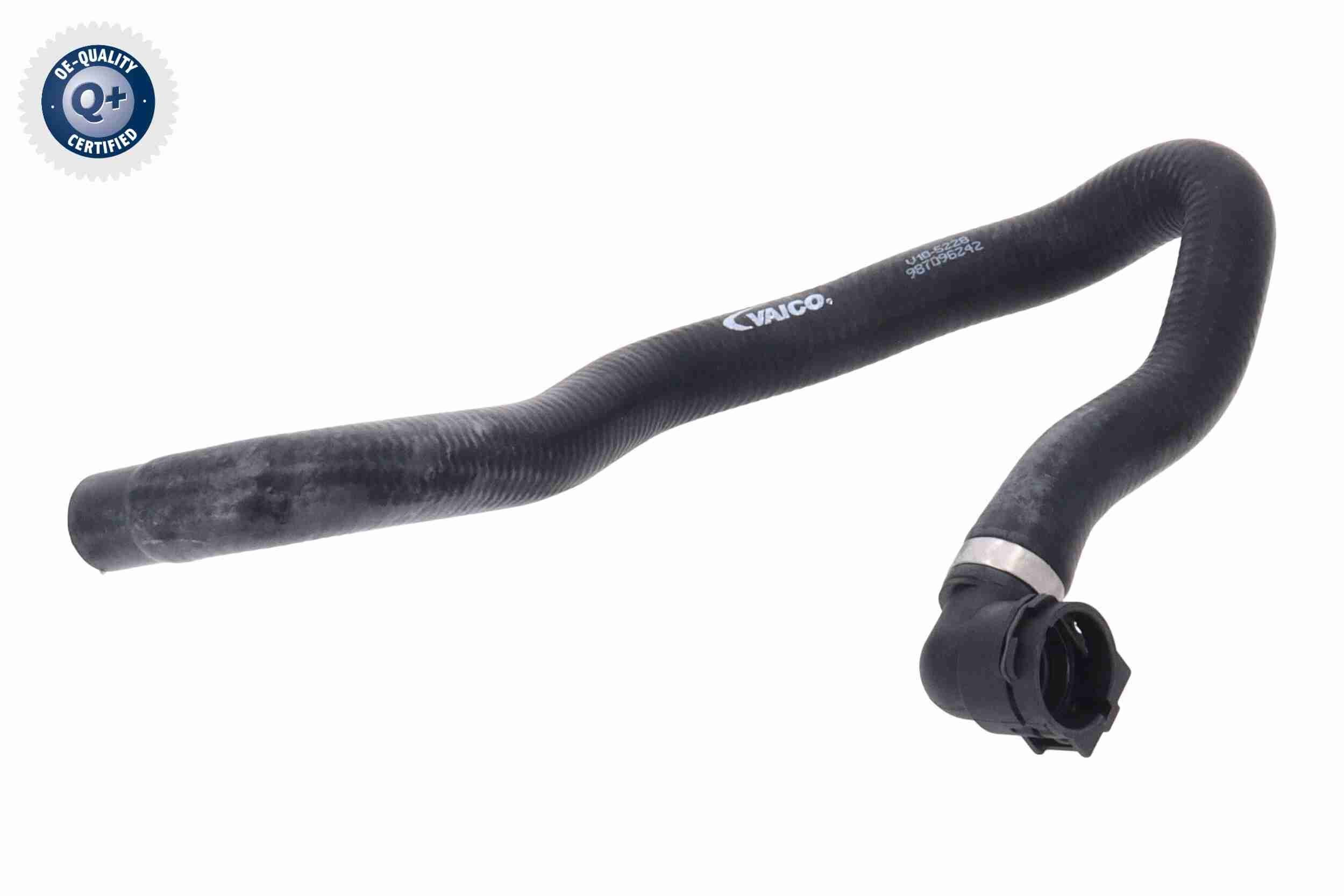 VAICO Slange, varmeveksler-radiator V10-5228 V10-5228 Slange, varmeutveksler-oppvarming VW PHAETON VAICO