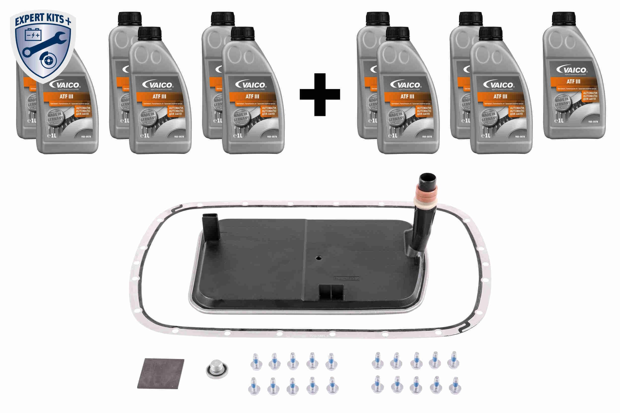 VAICO Olieverversingsset voor automatische transmissie V20-2084-XXL VAICO V20-2084-XXL Automaatbak, filter BMW 3 Cabrio (E46) aan een voordelige prijs