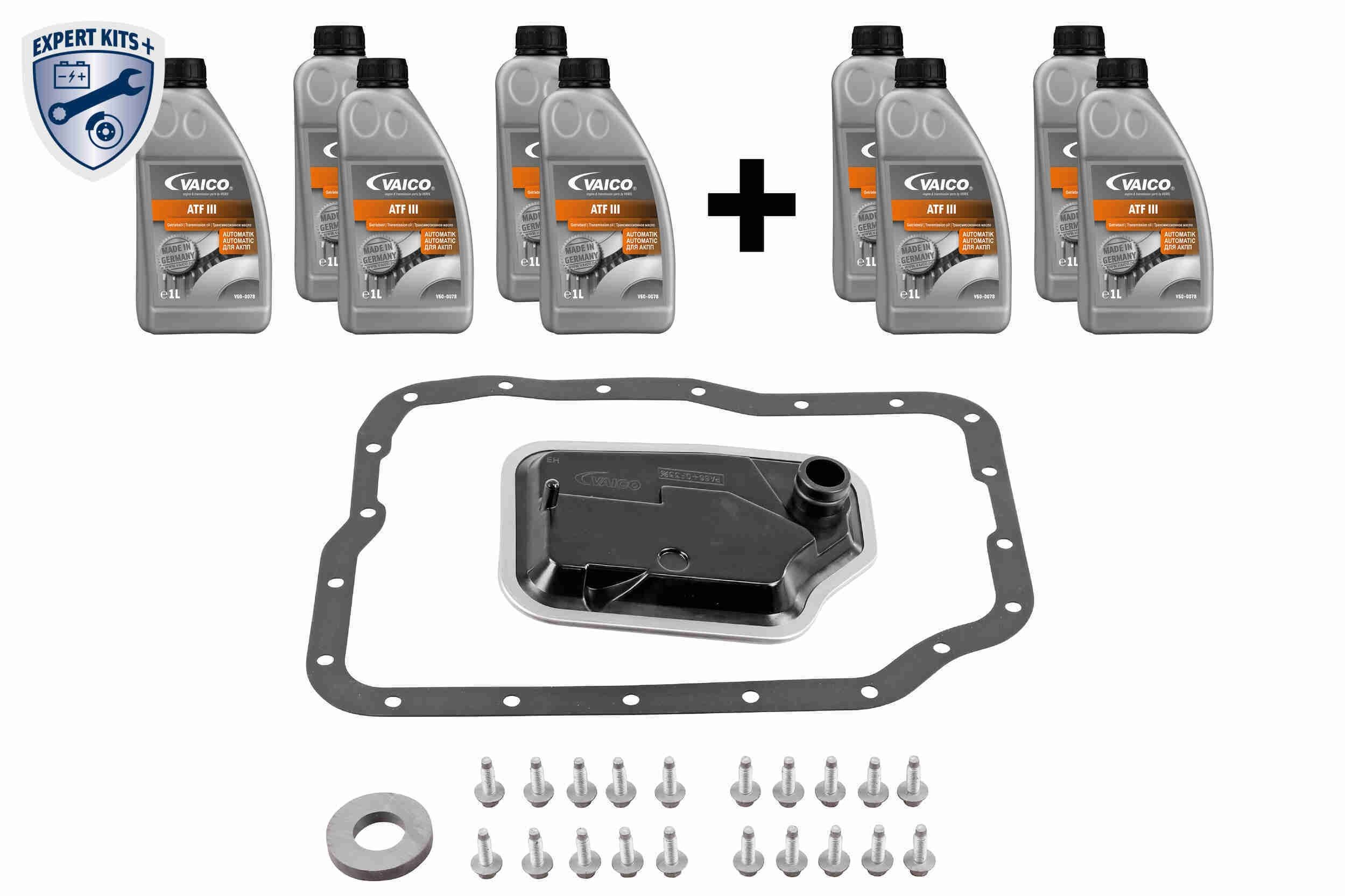VAICO Gearbox service kit V25-0797-XXL VAICO V25-0797-XXL genuine Taunus 15M (29G) parts kit, automatic transmission oil change price