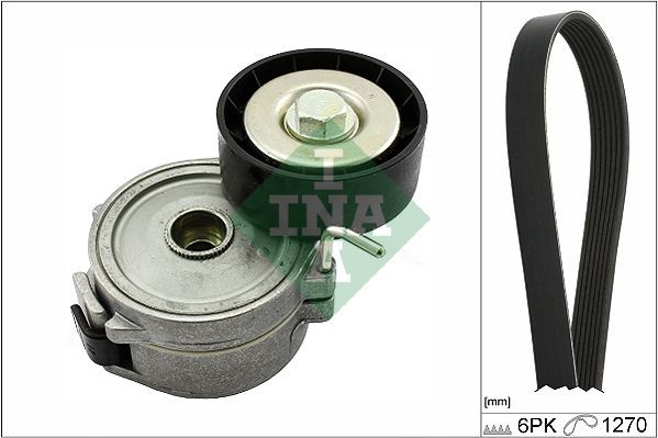 INA Kileremssæt 529 0315 10 INA 529 0315 10 Multirem Ford Focus mk3 Sedan billig