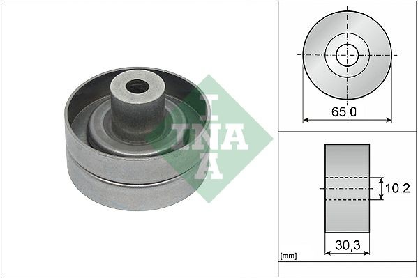 INA Seade- / juhtrull, soonrihm 532 0910 10 Seaderull INA Ford MONDEO 532 0910 10