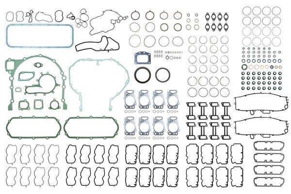 TRUCKTEC AUTOMOTIVE Kompletná sada tesnení motora 04.10.118 04.10.118 Sada tesnení kľukovej skrine MERCEDES-BENZ Trieda S TRUCKTEC AUTOMOTIVE