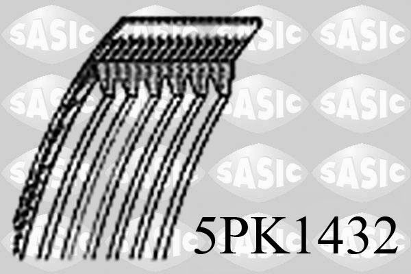 SASIC Moniurahihna 5PK1432 5PK1432 SASIC Moniurahihna SKODA FABIA