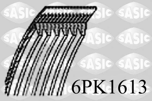 SASIC Multireim 6PK1613 6PK1613 Kileribberem SASIC VOLVO S60