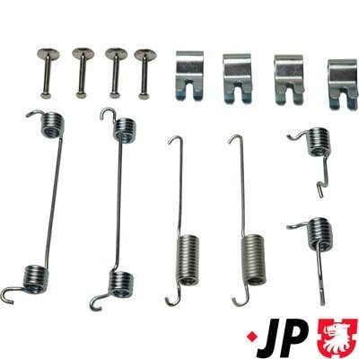 JP GROUP Sada príslużenstva brzdovej čeľuste 1564002810 JP GROUP 1564002810 Sada príslużenstva brzdovej čeľuste Ford Focus mk1 Sedan za nízku cenu