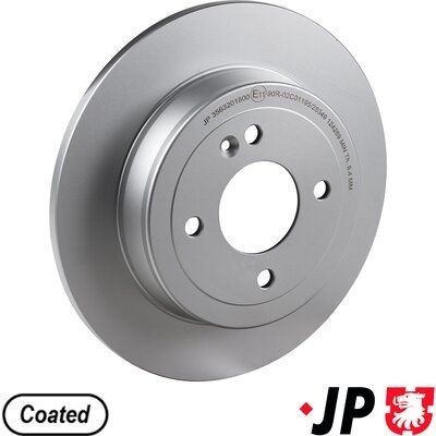 JP GROUP Remschijf 3563201800 Hyundai MATRIX Schijfremmen JP GROUP 3563201800