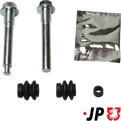 JP GROUP Virzītājčaulu komplekts, Bremžu suports 3861951010 3861951010 Suporta remkomplekts MITSUBISHI PAJERO PININ JP GROUP