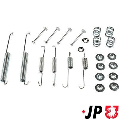 JP GROUP Kit de acessórios, maxilas do travão 4364002610 JP GROUP 4364002610 Kit de acessórios maxilas do travão Renault Laguna 1 a um preço acessível