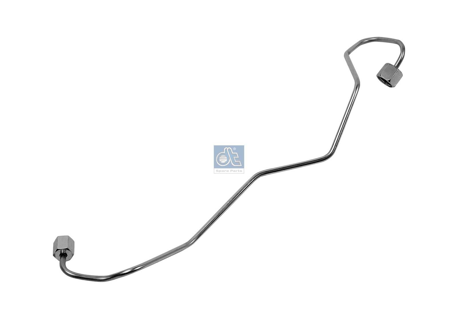 DT Spare Parts High Pressure Pipe, injection system 4.11053 DT Spare Parts 4.11053 G W460 hose, fuel overflow replacement