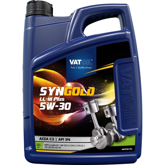 VATOIL Motorolie 50642 Motor oil VATOIL PEUGEOT SynGold, LL-III Plus 50642