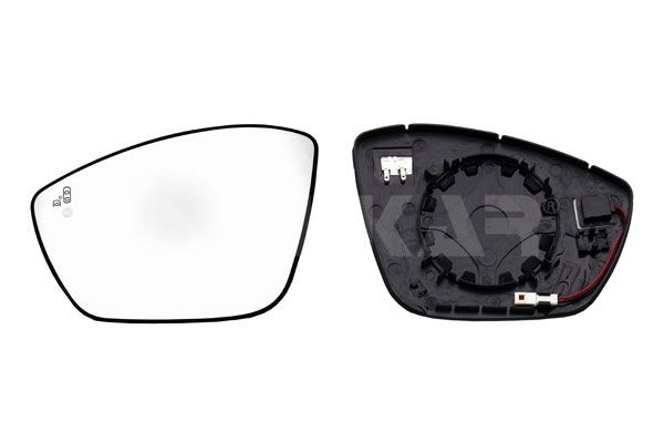 ALKAR Mirror Glass, outside mirror 6431881 ALKAR 6431881 BX Hatchback glass for wing mirror cost