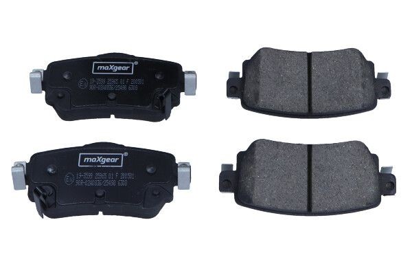 MAXGEAR Kit pastiglie freni 19-3599 19-3599 costo Pastiglie dei freni RENAULT KOLEOS MAXGEAR